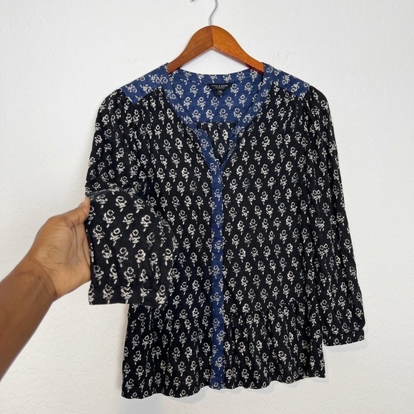 Lucky Brand Peasant Top - Picture 4 of 9